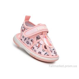 Босоніжки дитячі літні - T68013D (24 пар р.17-22) "Ok Shoes" недорого оптом від прямого постачальника