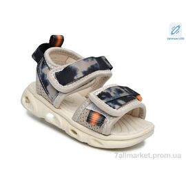 Сандалії дитячі літні Літо 65039D LED (8 пар р.21-26) "Ok Shoes" недорого оптом від прямого постачальника