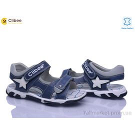 Фотография Сандалии детские летние Лето Z626 blue-l.blue (33р) (1 пар р.One size) "Clibee" недорого оптом от прямого поставщика
