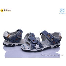 Фотография Сандалии детские летние Лето Z628 l.blue (31р) (1 пар р.One size) "Clibee" недорого оптом от прямого поставщика