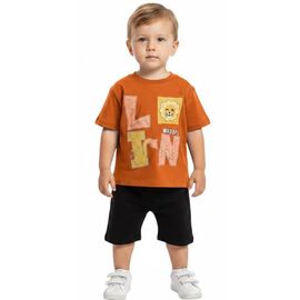 Фотография Футболка детская на мальчика 5103 orange р.1-4 "MALIBU" недорого оптом от прямого поставщика