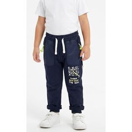 Фотография Штаны детские спортивные на мальчика 6975 navy р.1-4 "MALIBU" недорого оптом от прямого поставщика