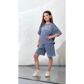Костюм дитячий на дівчинку 2408 grey р.134-158 "LIMA SPORT" недорого оптом від прямого постачальника