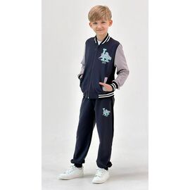 Фотография Костюм детский спортивный на мальчика 2509 navy р.128-152 "LIMA SPORT" недорого оптом от прямого поставщика