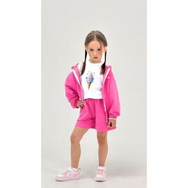 Костюм дитячий на дівчинку 2614 pink р.98-122 "LIMA SPORT" недорого оптом від прямого постачальника