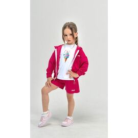 Костюм дитячий на дівчинку 2614 red р.98-122 "LIMA SPORT" недорого оптом від прямого постачальника
