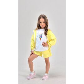 Костюм дитячий на дівчинку 2614 yellow р.98-122 "LIMA SPORT" недорого оптом від прямого постачальника