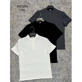 Фотография Футболка мужская молодёжная р-ры L-4XL (6цв) "PROSTOMEN" недорого оптом от прямого поставщика