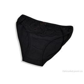 Труси Весна/осінь 8005 black (S) (6 шт. р.сіткаOne size) "Textile" недорого оптом від прямого постачальника
