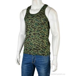 Майка чоловіча Весна/осінь N8003 green (6 шт. р.сітка46-48) "Textile" недорого оптом від прямого постачальника