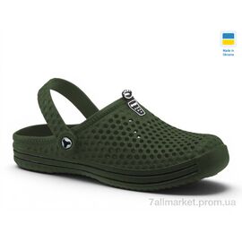 Фотография Кроксы мужские легкие Лето M206 хакі (8 пар р.40-45) "Rai shoes" недорого оптом от прямого поставщика