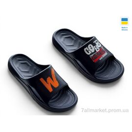 Шльопанці дитячі літні Літо P408 синій (8 пар р.38-42) "Rai shoes" недорого оптом від прямого постачальника