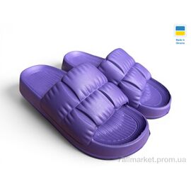 Шльопанці жіночі полегшені Літо C95 фіолетовий (6 пар р.36-41) "Rai shoes" недорого оптом від прямого постачальника