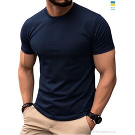 Фотография Футболка мужская Лето 292 синій (5 шт. р.сетка 2XL-6XL) "Алия" недорого оптом от прямого поставщика