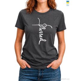 Фотография Футболка женская Лето 298 сірий (5 шт. р.сетка M-3XL) "Алия" недорого оптом от прямого поставщика