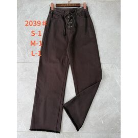 Джинси жіночі 2039 brown р.S-L "Lolo Blues" недорого оптом від прямого постачальника
