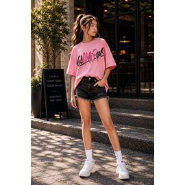 Фотография Футболка детская на девочку 11391 pink р.134-152 "Major" недорого оптом от прямого поставщика