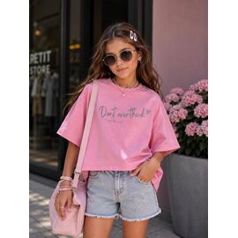 Фотография Футболка детская на девочку 11388 pink р.134-152 "Major" недорого оптом от прямого поставщика