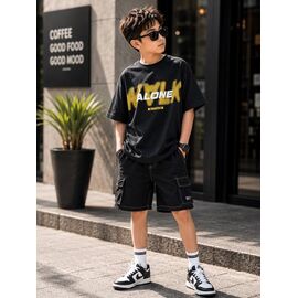 Фотография Футболка детская на мальчика 3693 black р.134-152 "Major" недорого оптом от прямого поставщика