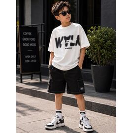 Фотография Футболка детская на мальчика 3693 white р.134-152 "Major" недорого оптом от прямого поставщика