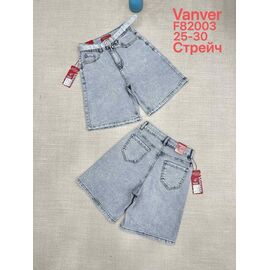 Фотография Шорты женские F82003 l.grey р.25-30 "Vanver" недорого оптом от прямого поставщика