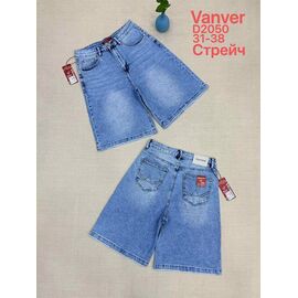 Фотография Шорты женские D2050 blue р.31-38 "Vanver" недорого оптом от прямого поставщика