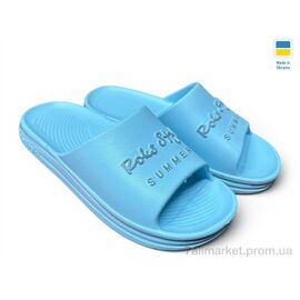 Шльопанці дитячі літні Літо 506(011) блакитний (6 пар р.30-35) "Rai shoes" недорого оптом від прямого постачальника