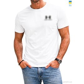 Фотография Футболка мужская Лето 302 білий (5 шт. р.сетка M-3XL) "Алия" недорого оптом от прямого поставщика