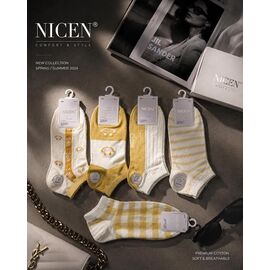 Фотография Носки женские летние HK064 mix р.36-41 "Annet" недорого оптом от прямого поставщика