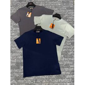 Фотография Футболка мужская F1486 grey р.S-2XL "F.T.H" недорого оптом от прямого поставщика