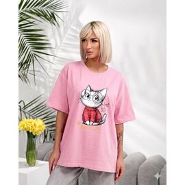 футболка жіноча 1060-26 pink р.one size "Lelis" недорого оптом від прямого постачальника