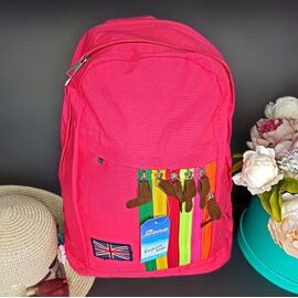 Фотография Рюкзак детский на девочку 2337 coral р.40*22*10 "Luna-bag" недорого оптом от прямого поставщика