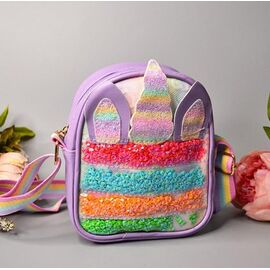 Фотография Детская сумка на девочку 24-406 purple р.22*18*7 "Luna-bag" недорого оптом от прямого поставщика