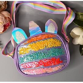 Фотография Детская сумка на девочку 24-407 purple р.22*15*7 "Luna-bag" недорого оптом от прямого поставщика