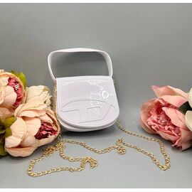 Фотография Детская сумка на девочку 25-527 white р.15*12*5 "Luna-bag" недорого оптом от прямого поставщика