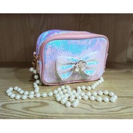 Фотография Детская сумка на девочку 25-567 l.blue р.15*12*5 "Luna-bag" недорого оптом от прямого поставщика