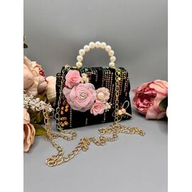 Фотография Детская сумка на девочку 25-566 black р.15*12*5 "Luna-bag" недорого оптом от прямого поставщика