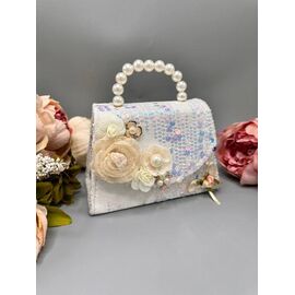 Фотография Детская сумка на девочку 25-566 white р.15*12*5 "Luna-bag" недорого оптом от прямого поставщика