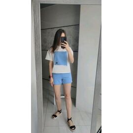 Костюм жіночий 1269 l.blue р.S-XL "VICTORY" недорого оптом від прямого постачальника