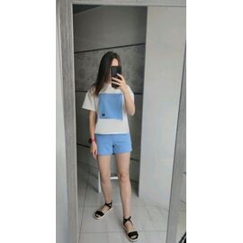 Фотография Костюм женский 10269 l.blue р.2XL-5XL "VICTORY" недорого оптом от прямого поставщика