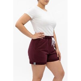 Фотография Шорты женские 621 wine р.S-XL "VICTORY" недорого оптом от прямого поставщика