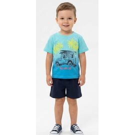 футболка дитяча на хлопчика 2022 l.blue р.2-5 "MALIBU" недорого оптом від прямого постачальника
