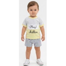 Костюм дитячий на хлопчика 2323 yellow р.0.3-0.9 "MALIBU" недорого оптом від прямого постачальника
