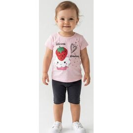 Костюм дитячий на дівчинку 2554 l.pink р.1-3 "MALIBU" недорого оптом від прямого постачальника