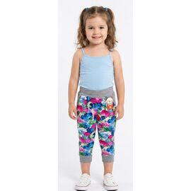 Фотография Бриджи детские на девочку 5-1 grey-l.blue р.3-6 "MALIBU" недорого оптом от прямого поставщика