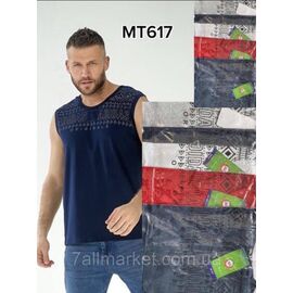 Майка чоловіча молодіжна р-ри 2XL-5XL (мікс кв) "STELLA" недорого гуртом від прямого постачальника