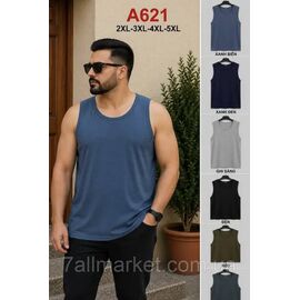 Майка чоловіча молодіжна р-ри 2XL-5XL (мікс кв) "STELLA" недорого гуртом від прямого постачальника