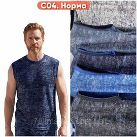 Майка чоловіча молодіжна р-ри XL-3XL (мікс кв) "STELLA" недорого гуртом від прямого постачальника