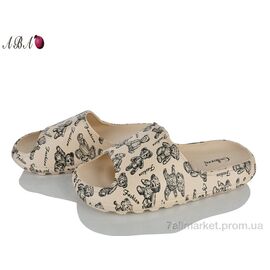 Фотография Шлепки мужские пляжные Лето T2023-10 beige (8 пар р.40-45) "Aba" недорого оптом от прямого поставщика