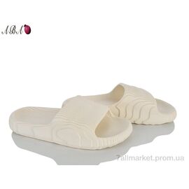 Фотография Шлепки мужские пляжные Лето T2023-11 beige (8 пар р.40-45) "Aba" недорого оптом от прямого поставщика